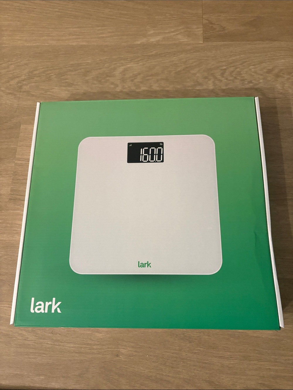 Lark Digital Bathroom Scale in White